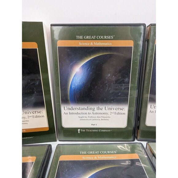 Great Courses Understanding the Universe Guidebook and Parts 1-8 DVDs - Picture 3 of 10